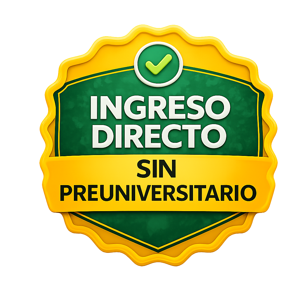 Ingreso Directo - Sin Preuniversitario